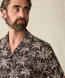 Discount Short-Sleeve Hemp Blend Camp Shirt - Shirts