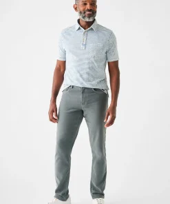 Discount Short-Sleeve Indigo Polo Shirt - Polo Shirts|T-Shirts & Henleys