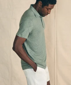 Best Short-Sleeve Linen Polo - Polo Shirts