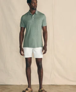 Best Short-Sleeve Linen Polo - Polo Shirts