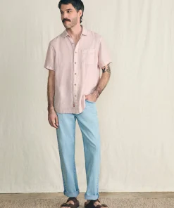 Sale Short-Sleeve Palma Linen Shirt - Shirts