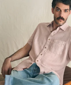 Sale Short-Sleeve Palma Linen Shirt - Shirts