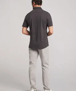 Hot Short-Sleeve Sunwashed Knit Shirt (Tall) - Shirts