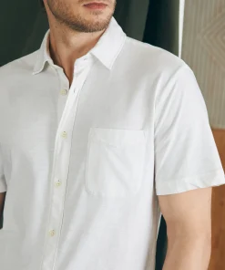 Clearance Short-Sleeve Sunwashed Knit Shirt (Single Pocket) (Tall) - Shirts