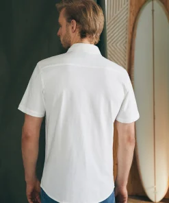 Clearance Short-Sleeve Sunwashed Knit Shirt (Single Pocket) (Tall) - Shirts