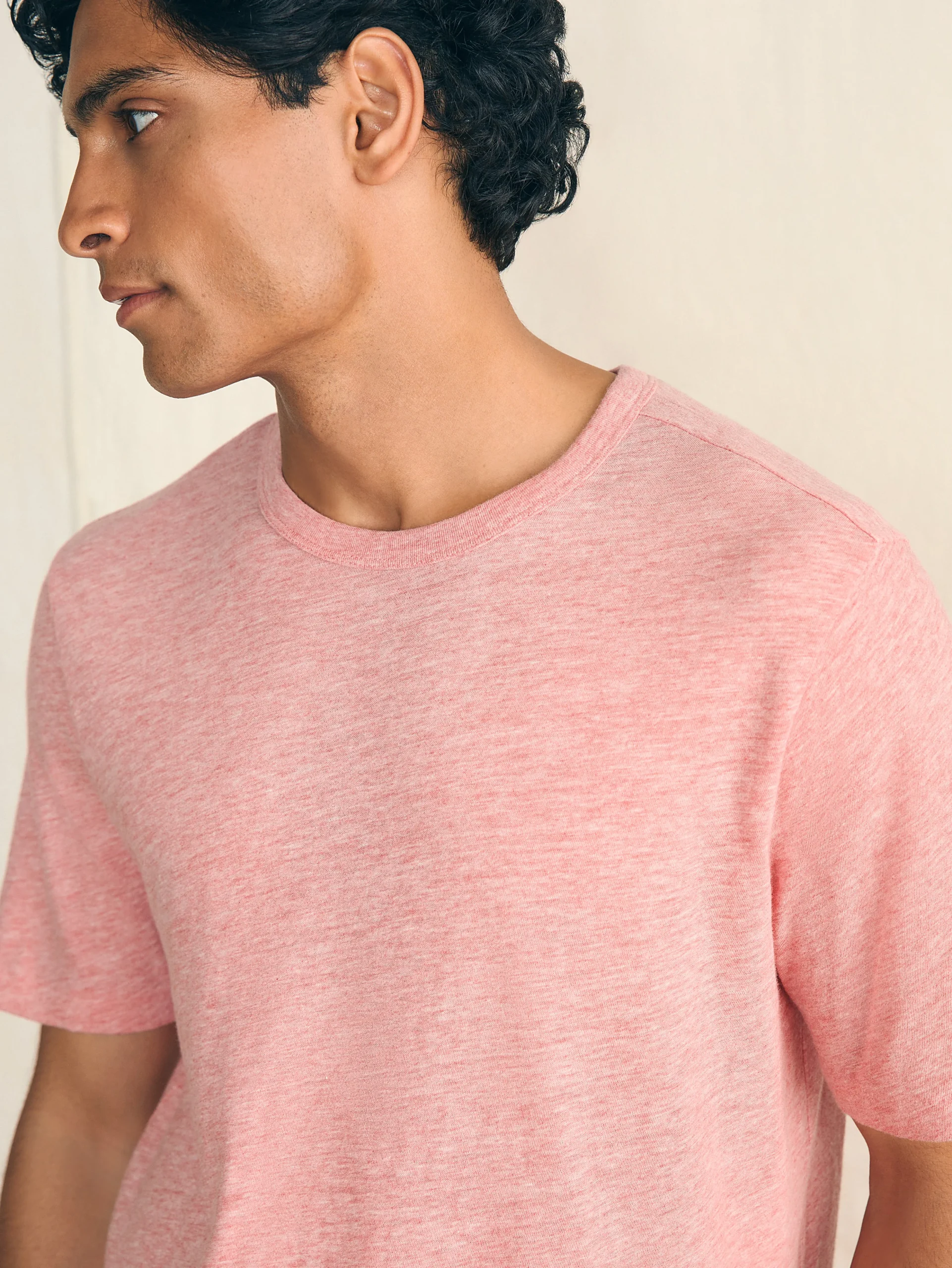 Clearance Short-Sleeve Vintage Chambray Tee - T-Shirts & Henleys