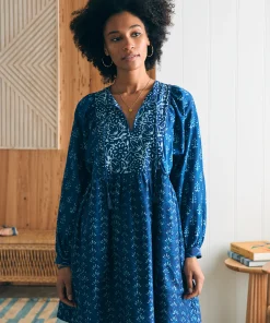 New Silk Blend Solstice Mini Dress - Women Dresses