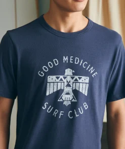 Hot Steven Paul Judd Good Medicine Surf Club Tee - T-Shirts & Henleys
