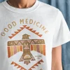 Clearance Steven Paul Judd Good Medicine Sunwashed Slub Tee - Women T-Shirts