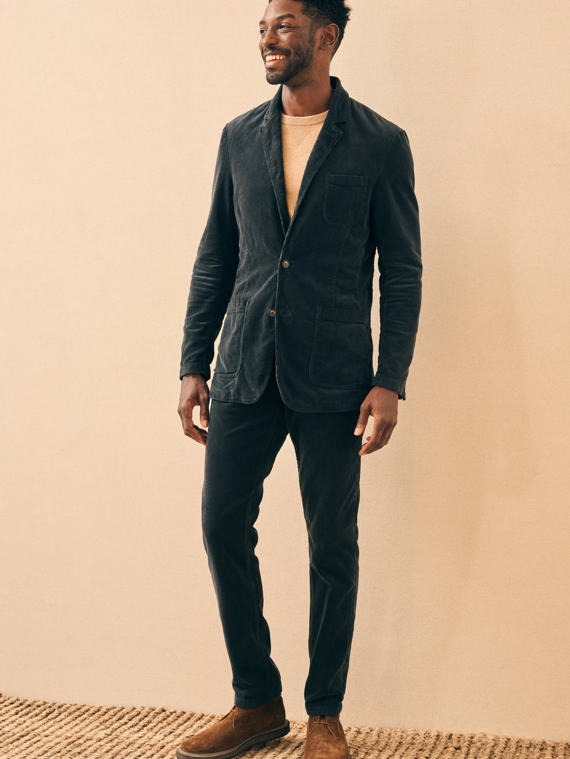 New Stretch Corduroy Blazer - Blazers