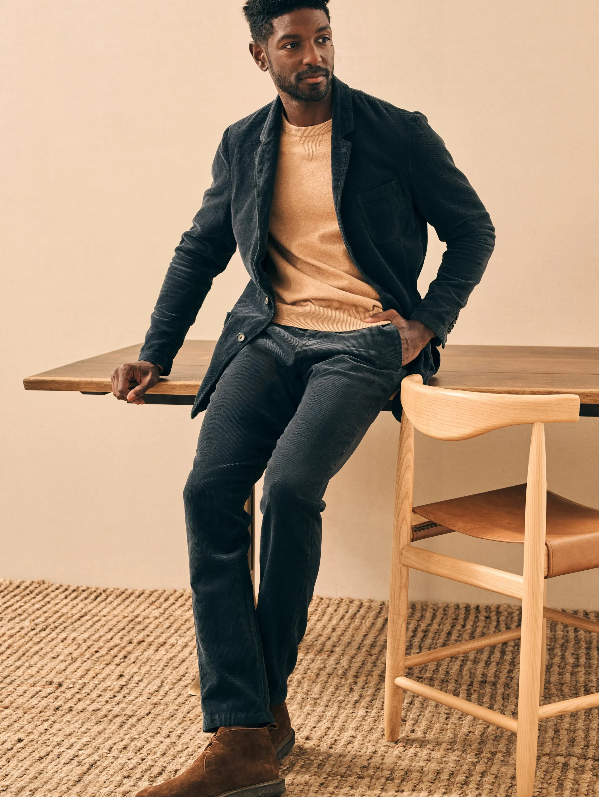 New Stretch Corduroy Blazer - Blazers