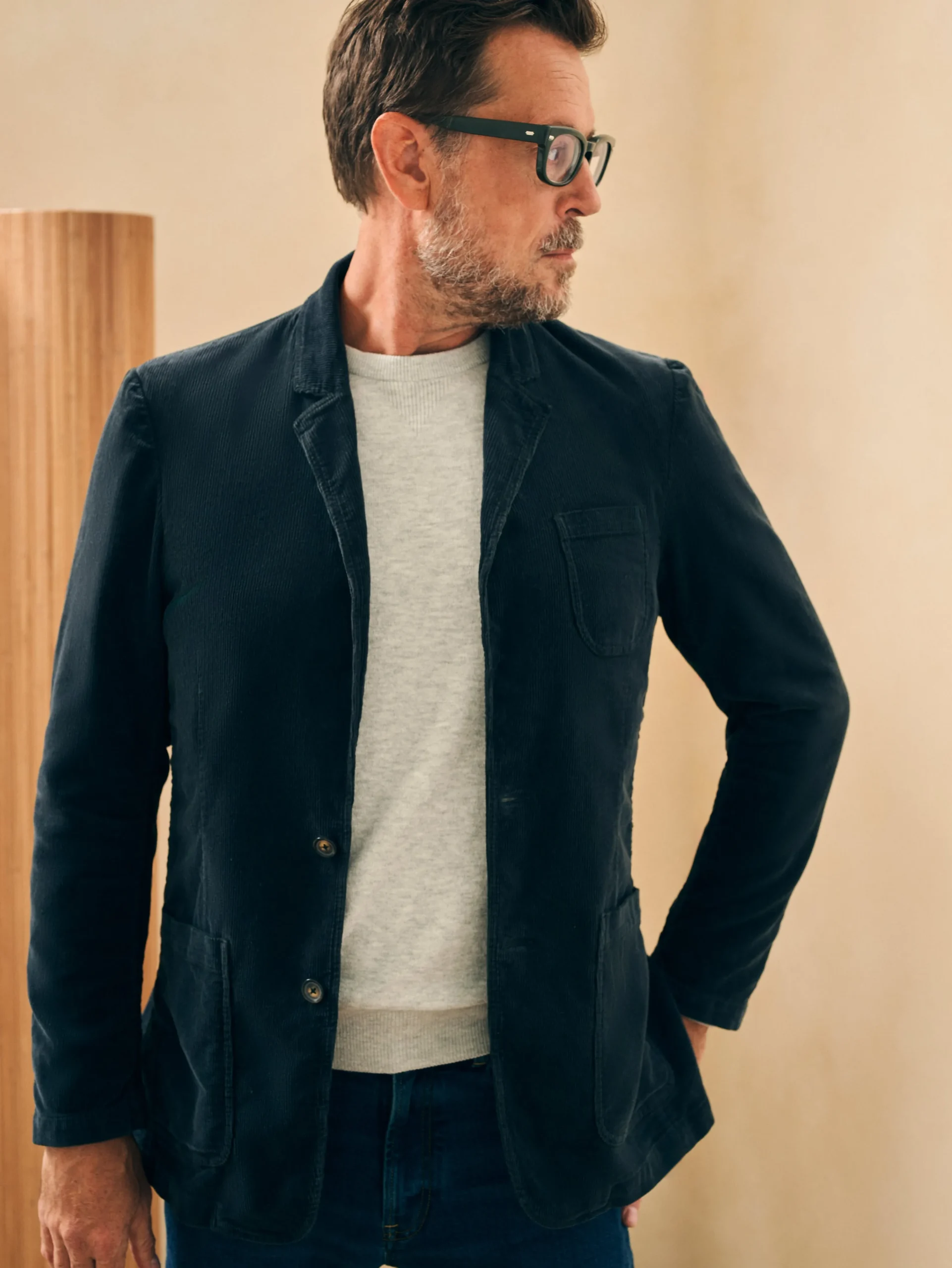 New Stretch Corduroy Blazer - Blazers