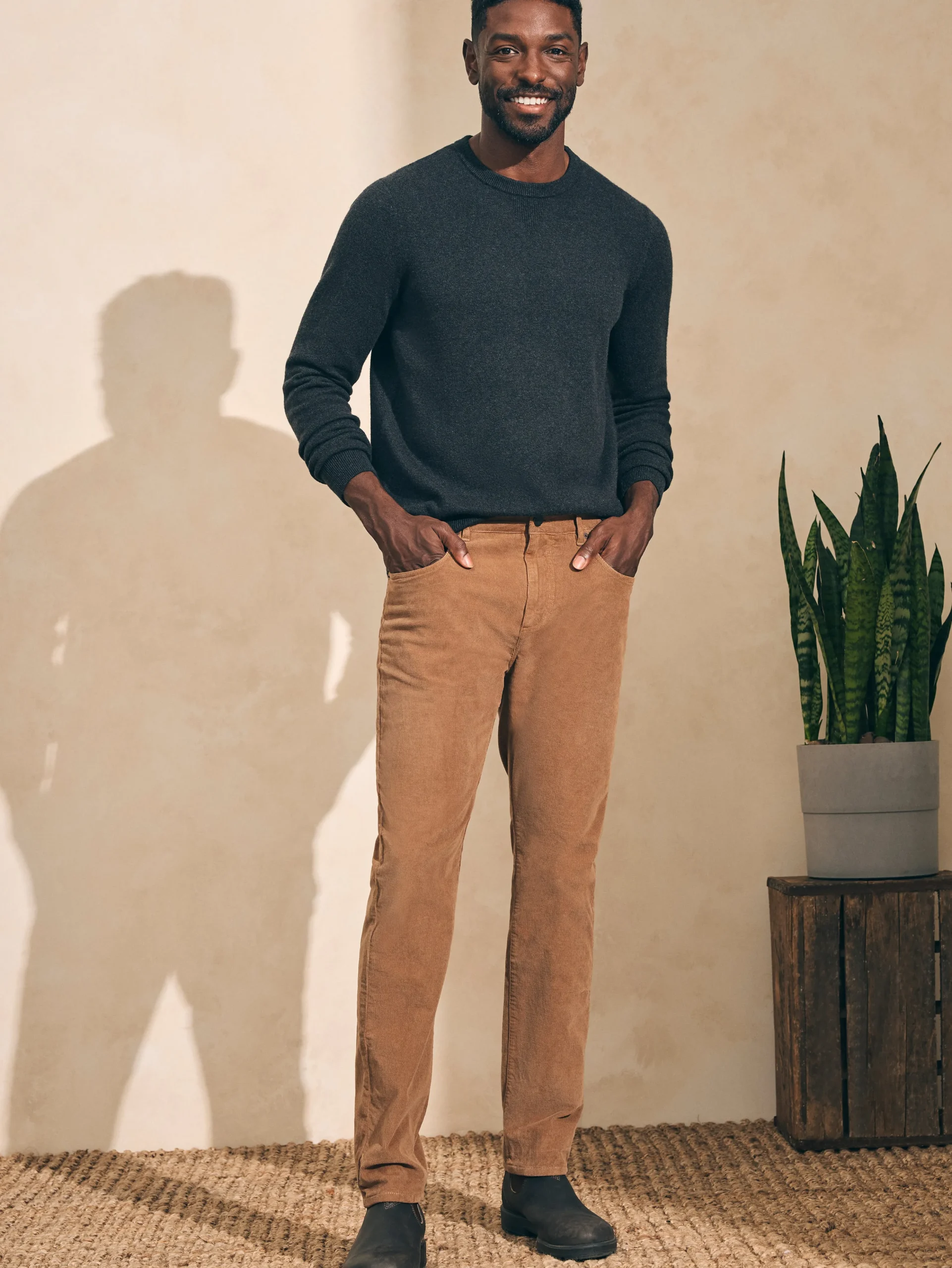New Stretch Corduroy 5-Pocket Pant (32" Inseam) - Pants