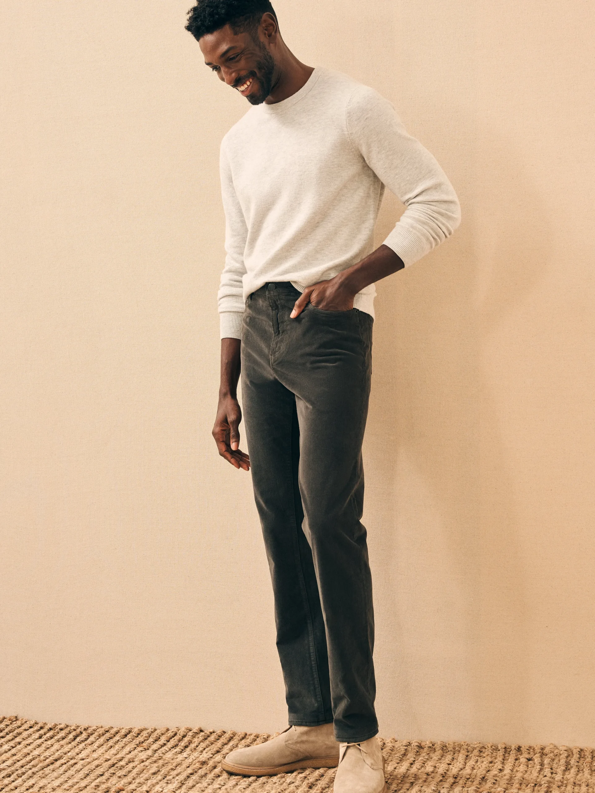 Online Stretch Corduroy 5-Pocket Pant (32" Inseam) - Pants