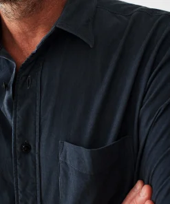 Fashion Stretch Corduroy Shirt - Shirts