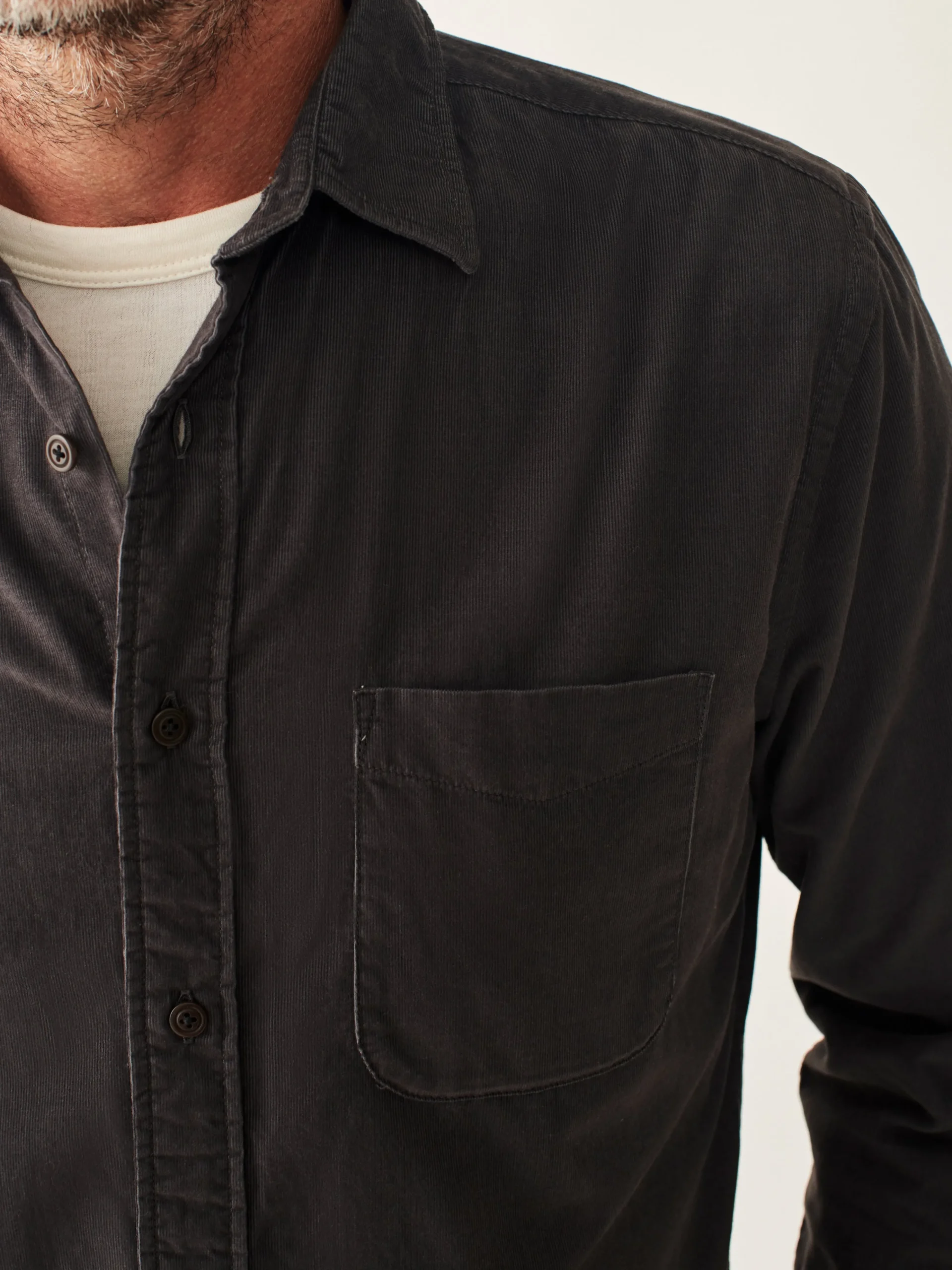 Online Stretch Corduroy Shirt - Shirts