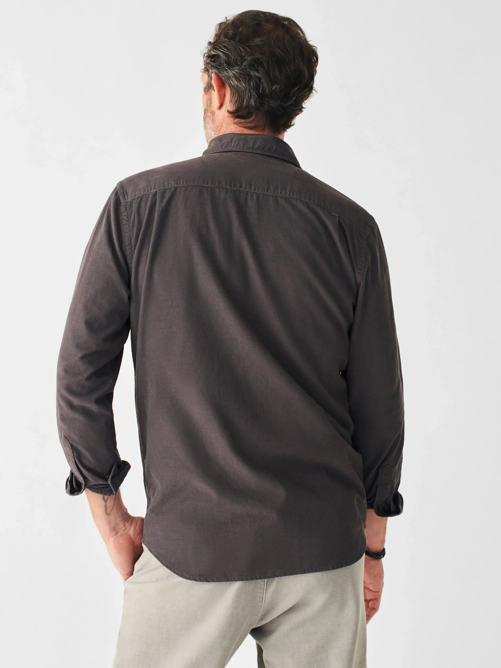 Online Stretch Corduroy Shirt - Shirts