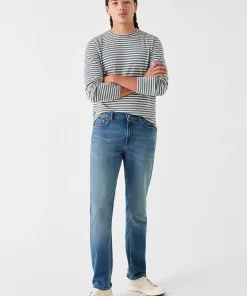 Best Stretch Terry Indigo 5-Pocket Pant (32" Inseam) - Pants