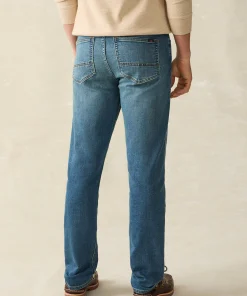 New Stretch Terry Indigo 5-Pocket Pant - Pants