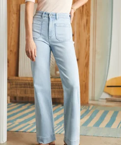 Best Stretch Terry Patch Pocket Pant - Women Pants|Jeans