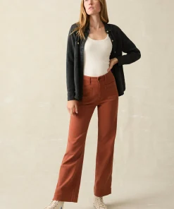 Best Stretch Terry Patch Pocket Pant - Women Pants