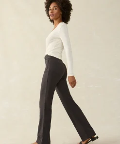 Clearance Stretch Terry Patch Pocket Pant - Women Pants
