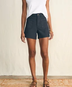 Outlet Stretch Terry Patch Pocket Short - Women Shorts & Skirts