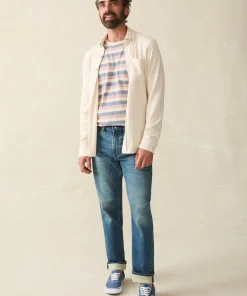 Sale Stretch Terry 5-Pocket Athletic Fit Pant - Pants