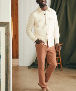 Outlet Stretch Terry 5-Pocket Pant (32" Inseam) - Pants