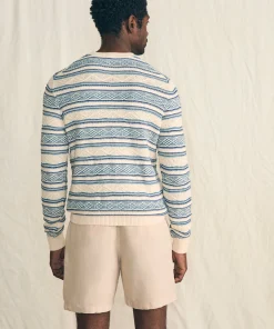 Online Striped Crew Sweater - Sweaters