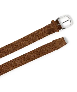 Sale Suede Woven Belt - Belts