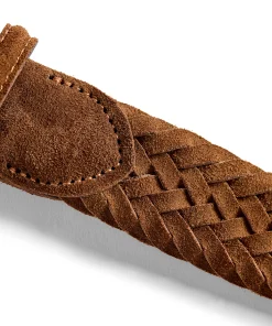 Sale Suede Woven Belt - Belts