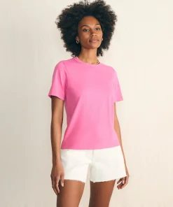 Hot Sunwashed Crew Tee - Women T-Shirts