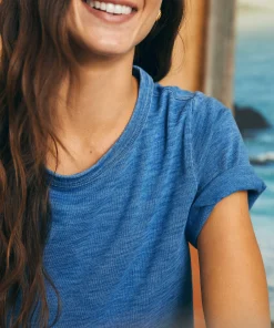 Hot Sunwashed Crew Tee - Women T-Shirts