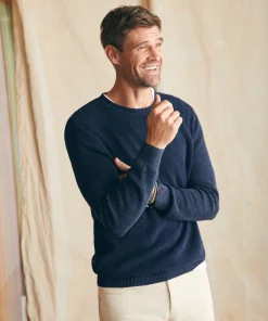 Fashion Sunwashed Crewneck Sweater - Sweaters