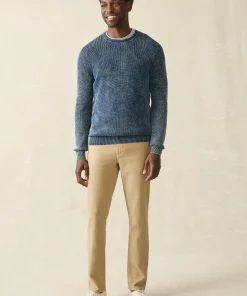 Discount Sunwashed Crewneck Sweater - Sweaters