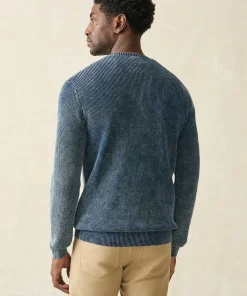 Discount Sunwashed Crewneck Sweater - Sweaters