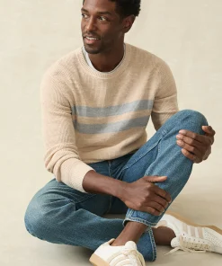 Hot Sunwashed Crewneck Sweater - Sweaters