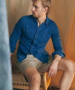 Fashion Sunwashed Knit Shirt - Shirts