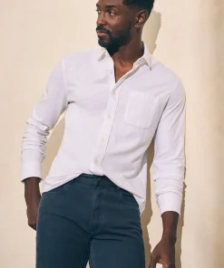 Fashion Sunwashed Knit Shirt (Single Pocket) (Tall) - Shirts