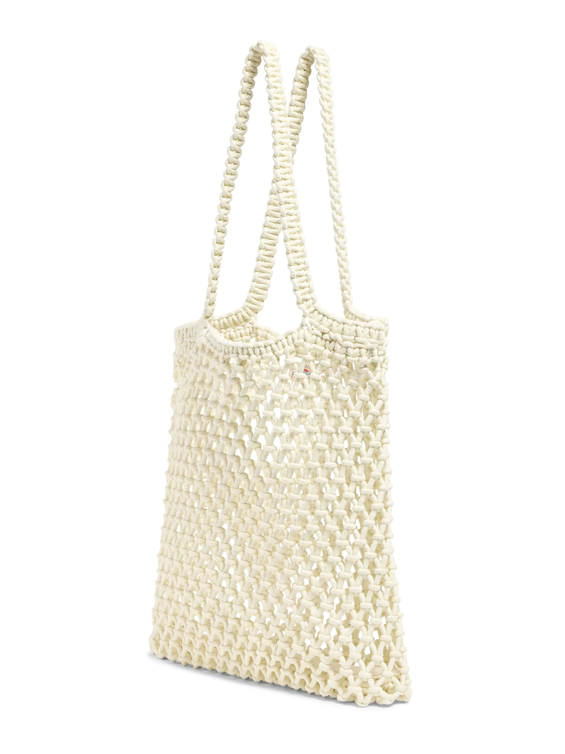 Clearance Sunwashed Macrame Tote - Women Bags