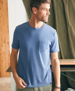 Fashion Sunwashed Pocket Tee - T-Shirts & Henleys
