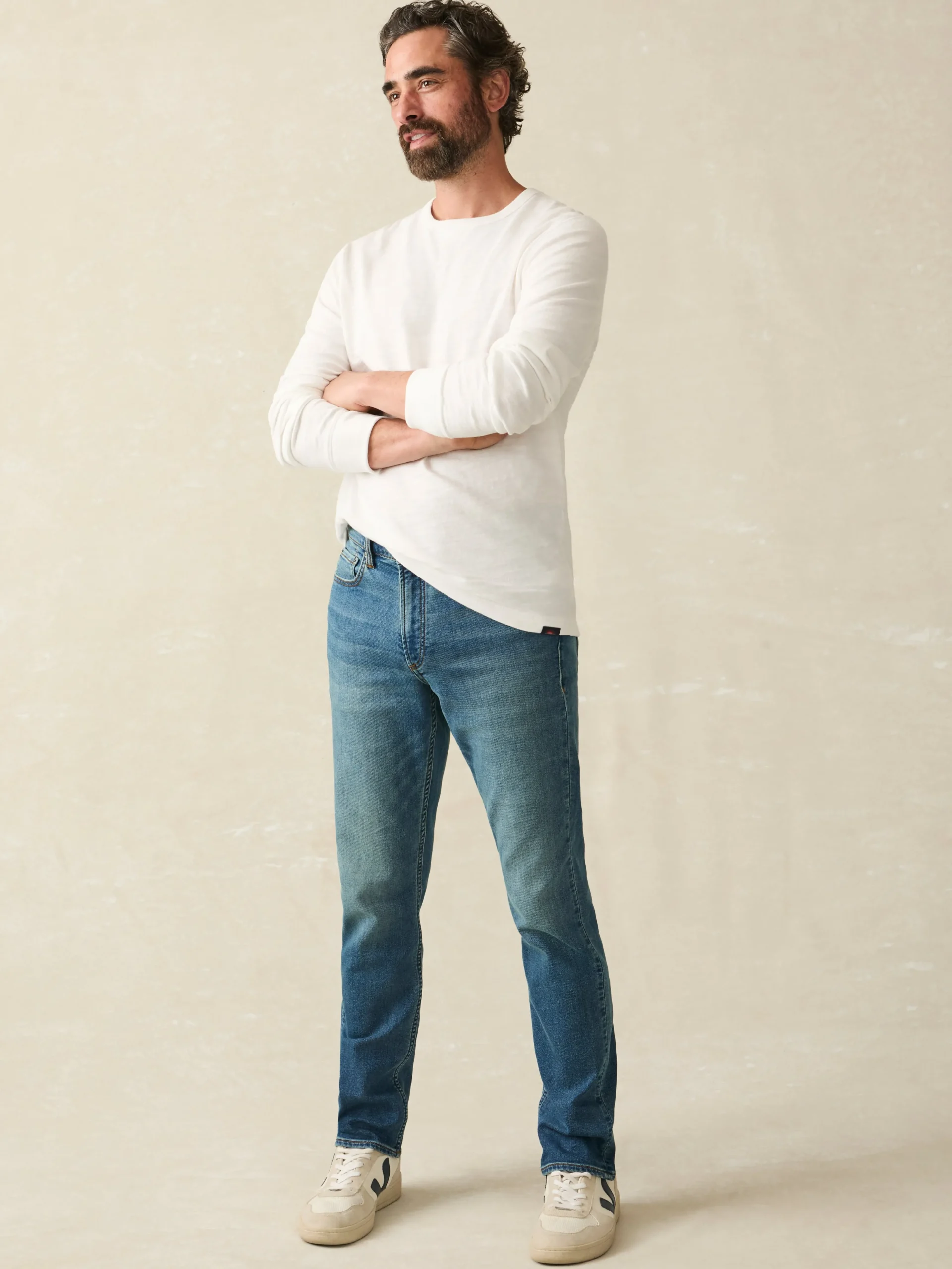 Hot Sunwashed Slub Crew (Tall) - Hoodies & Sweatshirts|Lounge