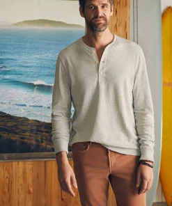New Sunwashed Slub Henley - T-Shirts & Henleys