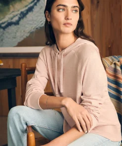 Clearance Sunwashed Slub Hoodie - Women Hoodies & Sweatshirts