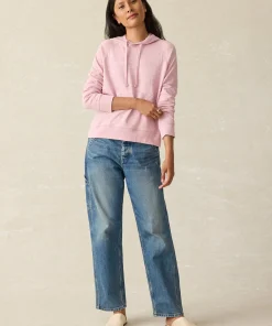 Best Sunwashed Slub Hoodie - Women Hoodies & Sweatshirts