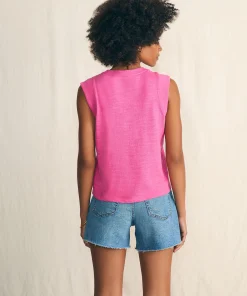 Sale Sunwashed Slub Muscle Tank - Women T-Shirts