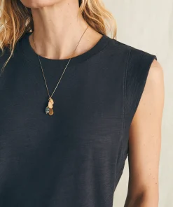 Clearance Sunwashed Slub Muscle Tank - Women T-Shirts