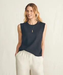 Clearance Sunwashed Slub Muscle Tank - Women T-Shirts