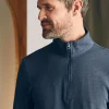 Outlet Sunwashed Slub Quarter Zip (Tall) - Hoodies & Sweatshirts|Lounge